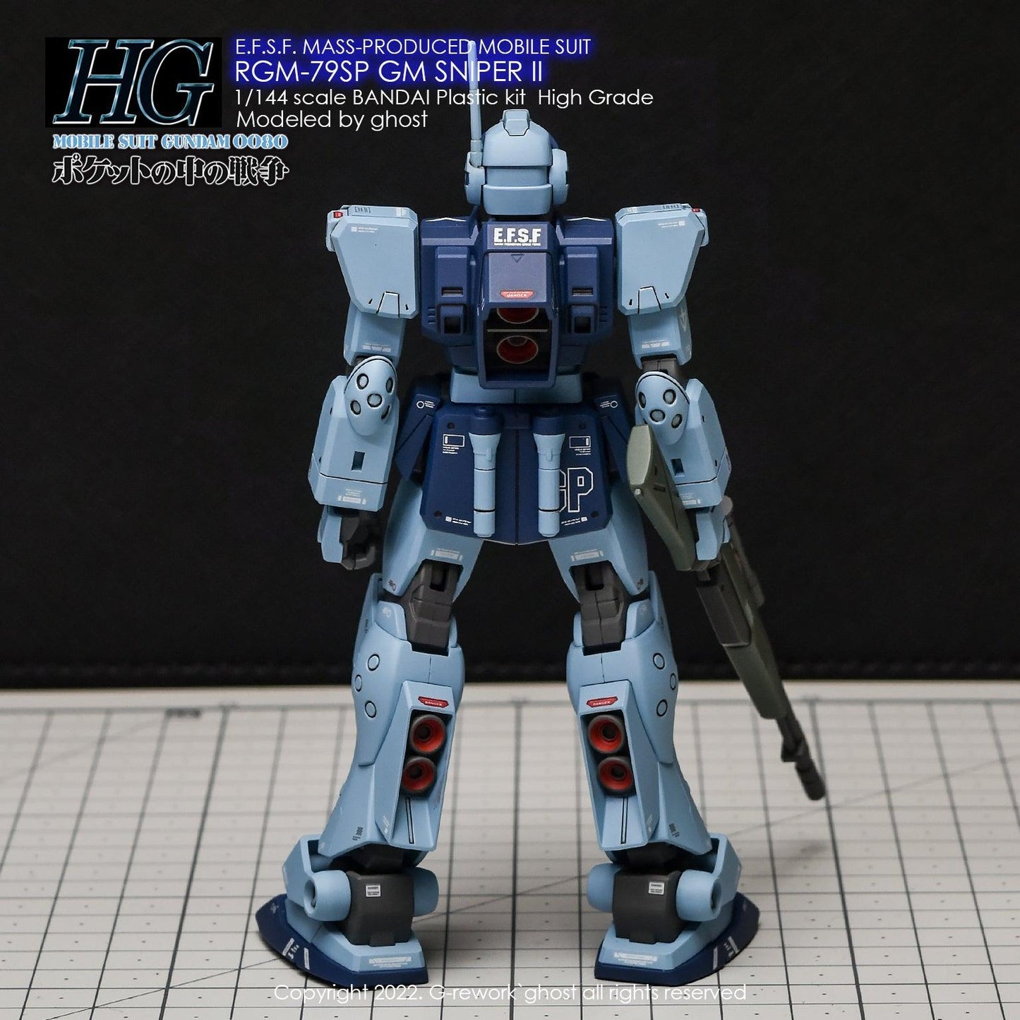 CD-H146 - HG 1/144 RGM-79SP GM Sniper II Water Decal [G-REWORK] - Show Me What You Bot