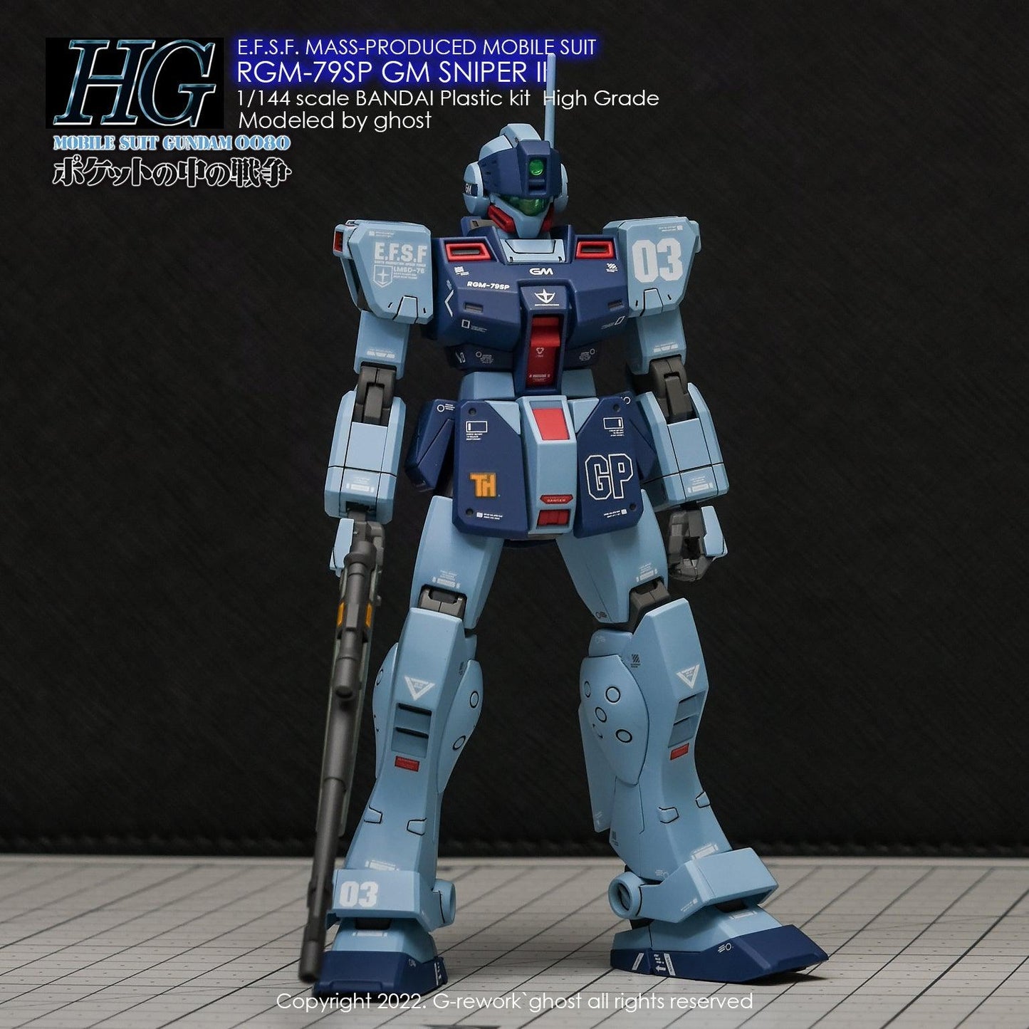 CD-H146 - HG 1/144 RGM-79SP GM Sniper II Water Decal [G-REWORK] - Show Me What You Bot