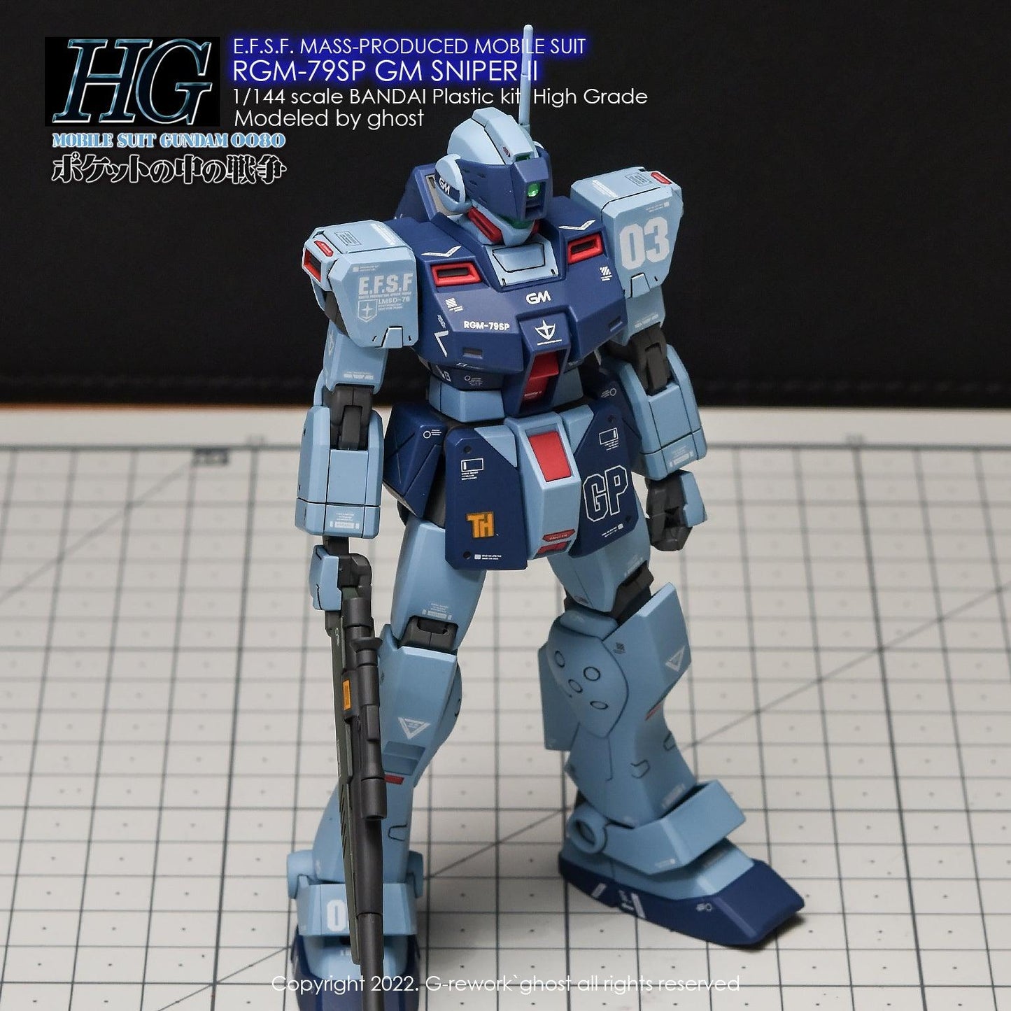 CD-H146 - HG 1/144 RGM-79SP GM Sniper II Water Decal [G-REWORK] - Show Me What You Bot