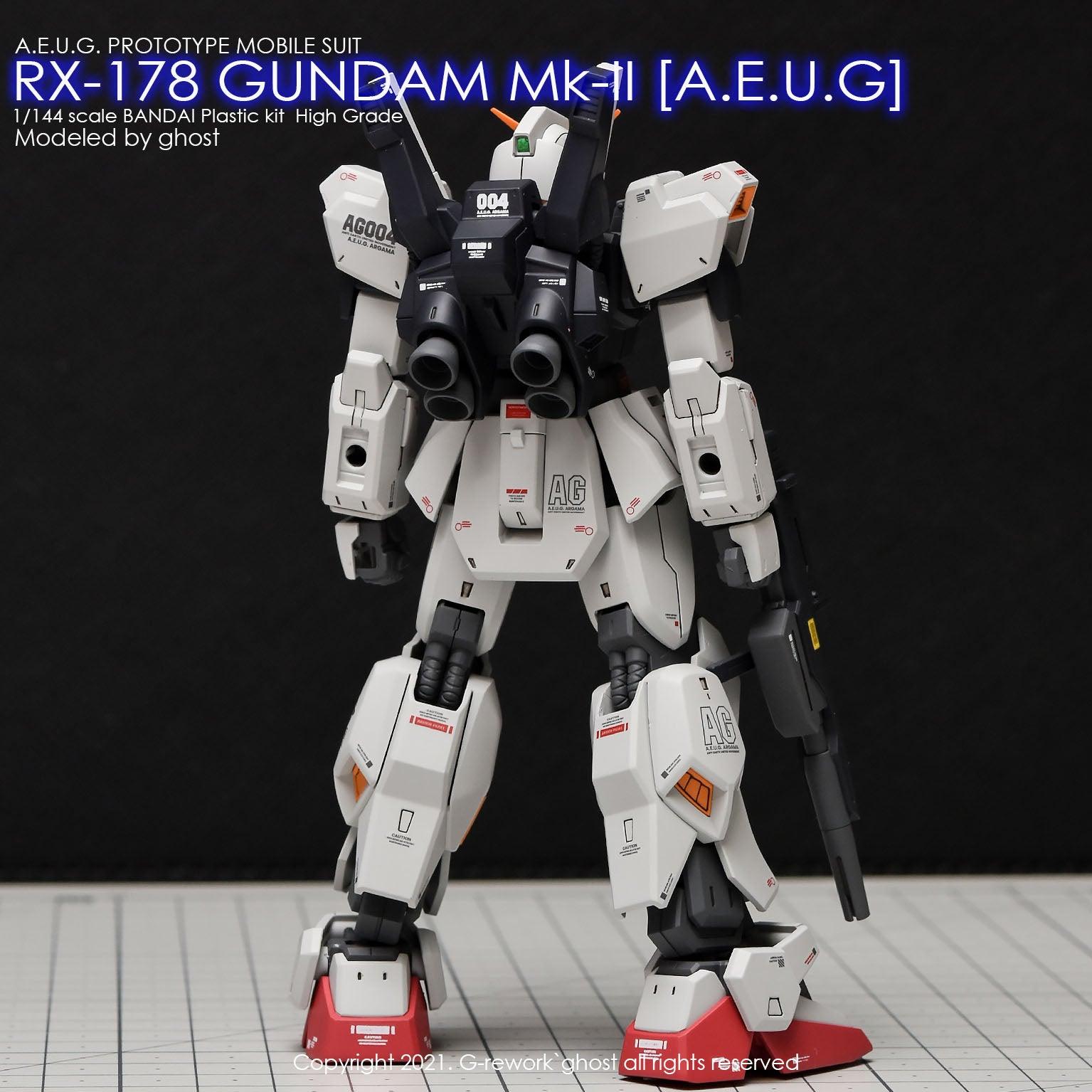 CD-H193 - HG 1/144 RX-178 MKII Gundam AEUG Water Decal [G-REWORK] - Show Me What You Bot