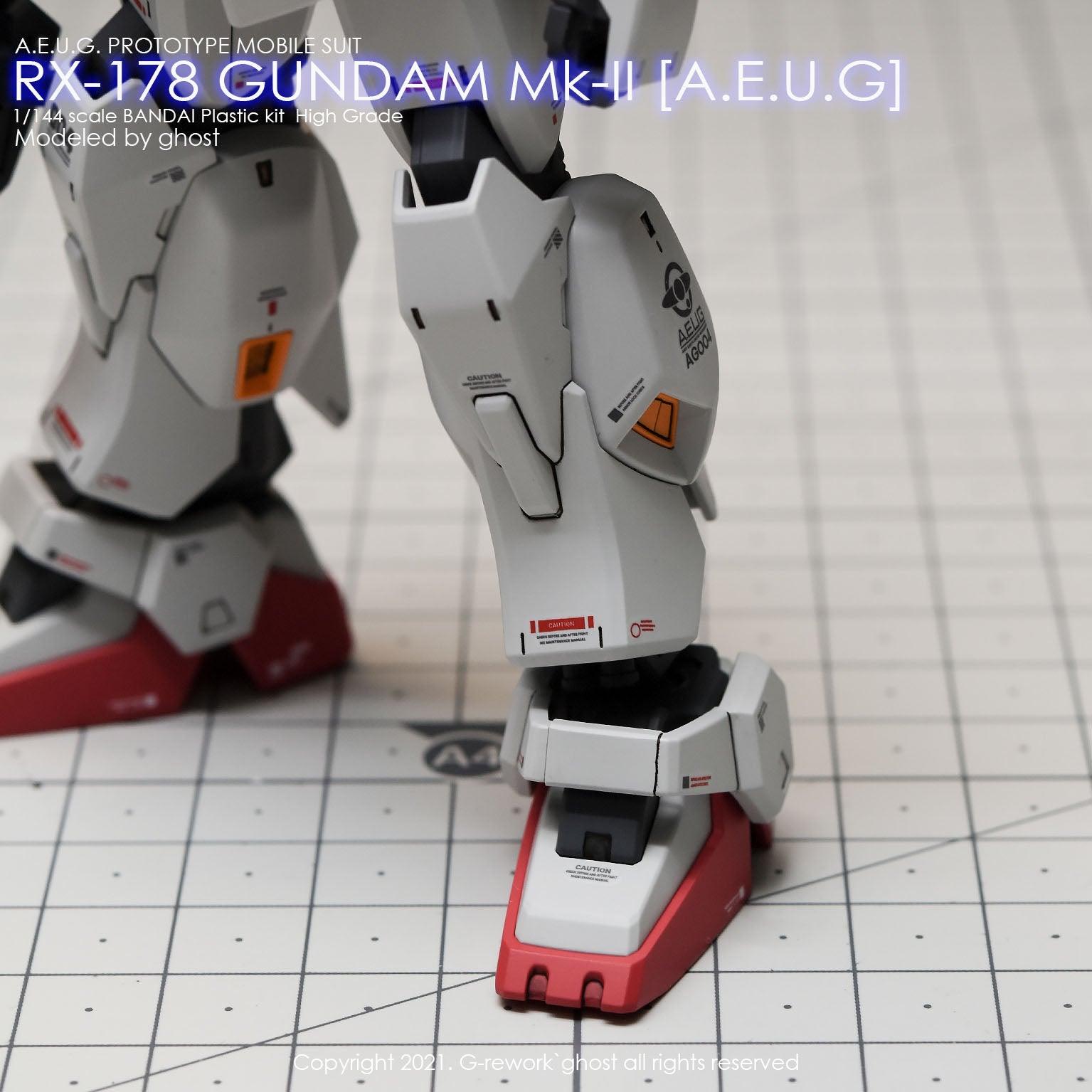 CD-H193 - HG 1/144 RX-178 MKII Gundam AEUG Water Decal [G-REWORK] - Show Me What You Bot