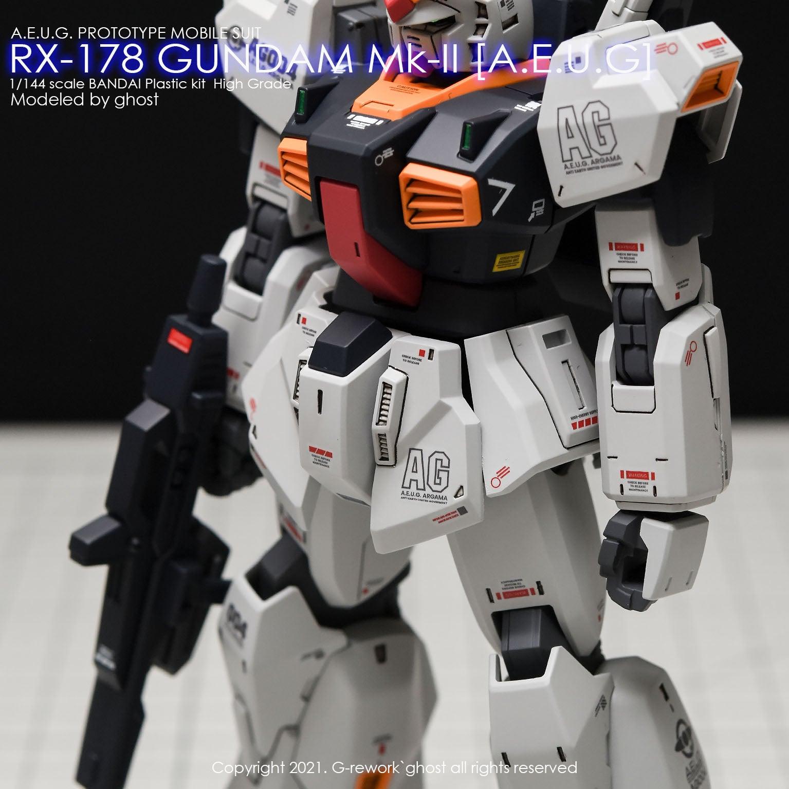 CD-H193 - HG 1/144 RX-178 MKII Gundam AEUG Water Decal [G-REWORK] - Show Me What You Bot