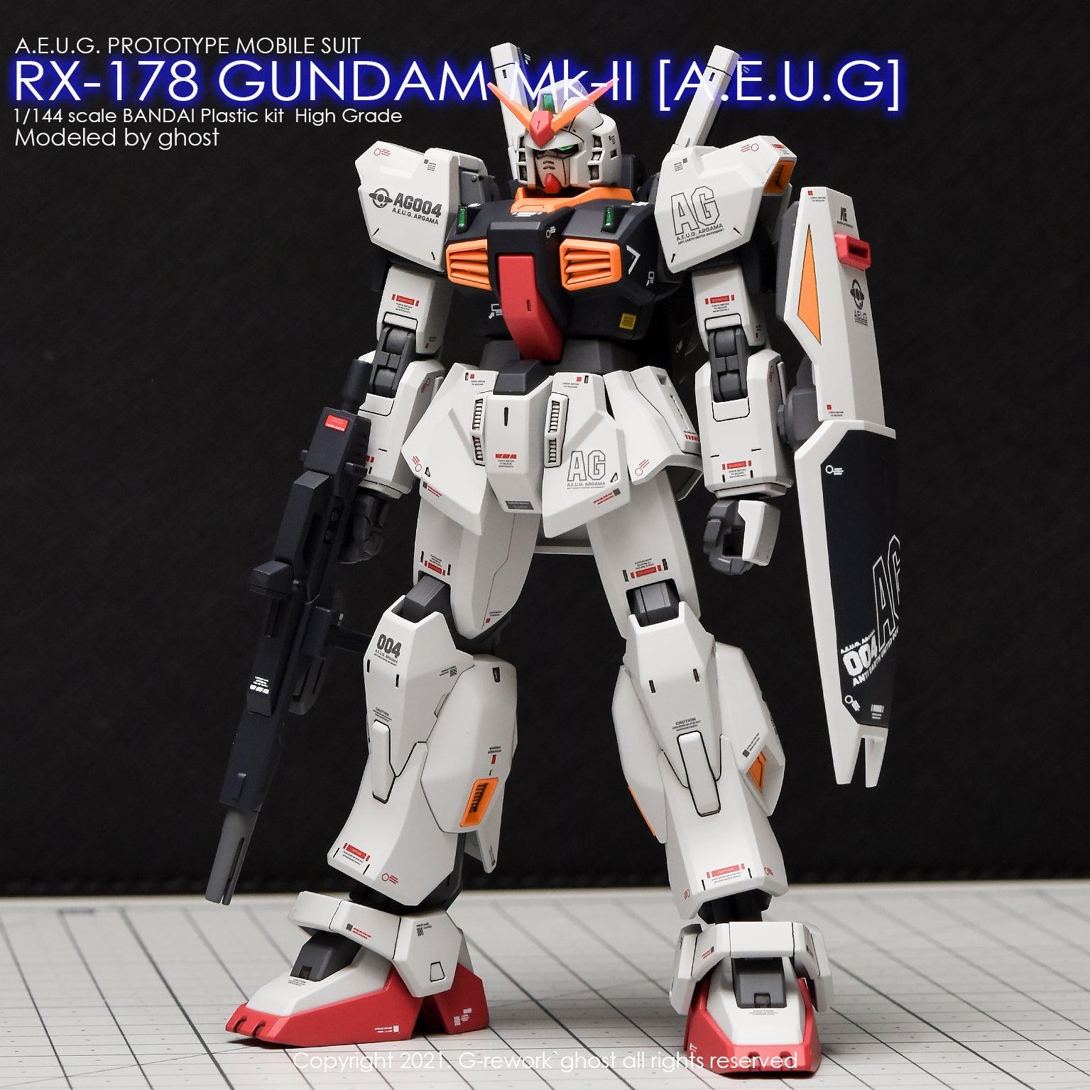 CD-H193 - HG 1/144 RX-178 MKII Gundam AEUG Water Decal [G-REWORK] - Show Me What You Bot