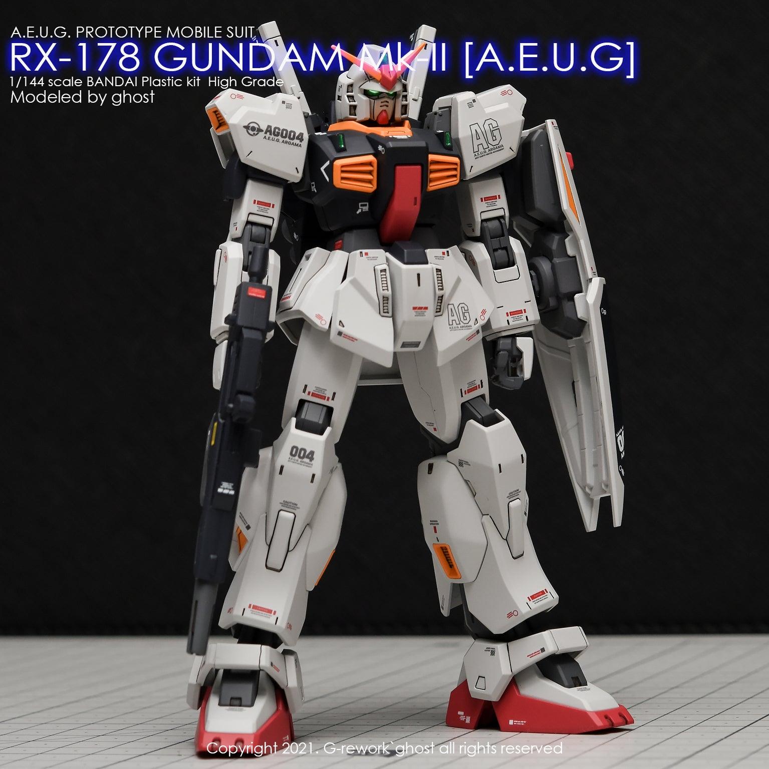 CD-H193 - HG 1/144 RX-178 MKII Gundam AEUG Water Decal [G-REWORK] - Show Me What You Bot