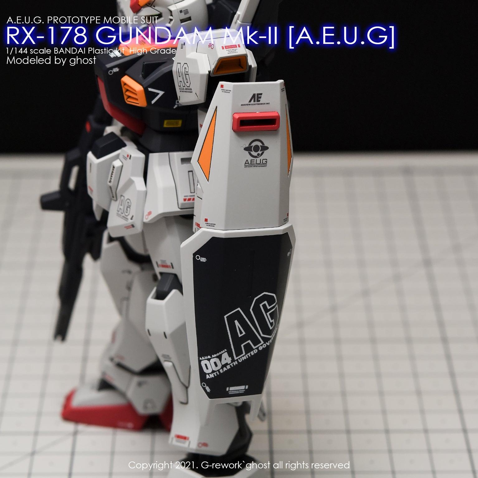 CD-H193 - HG 1/144 RX-178 MKII Gundam AEUG Water Decal [G-REWORK] - Show Me What You Bot