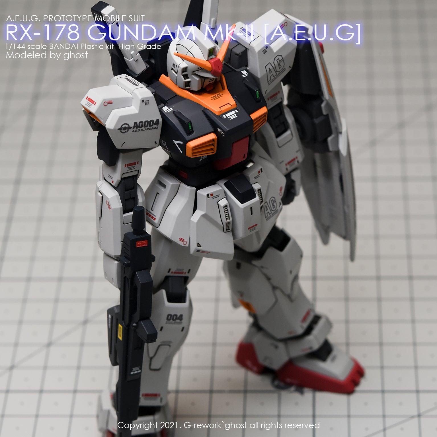 CD-H193 - HG 1/144 RX-178 MKII Gundam AEUG Water Decal [G-REWORK] - Show Me What You Bot