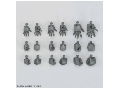 HGBD 1/144 Build Diver Hand Support Parts - Show Me What You Bot