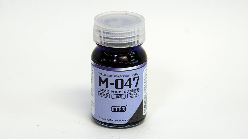 M-047 | MODO PAINT FACTORY | Clear Purple [20ml] - Show Me What You Bot