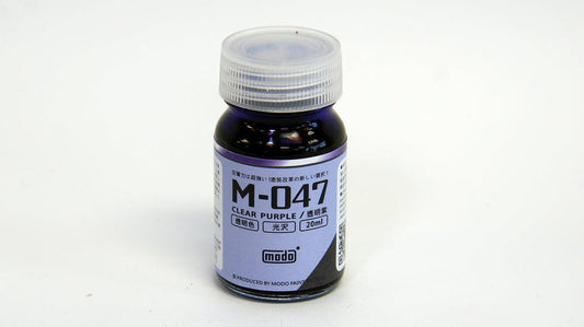 M-047 | MODO PAINT FACTORY | Clear Purple [20ml] - Show Me What You Bot