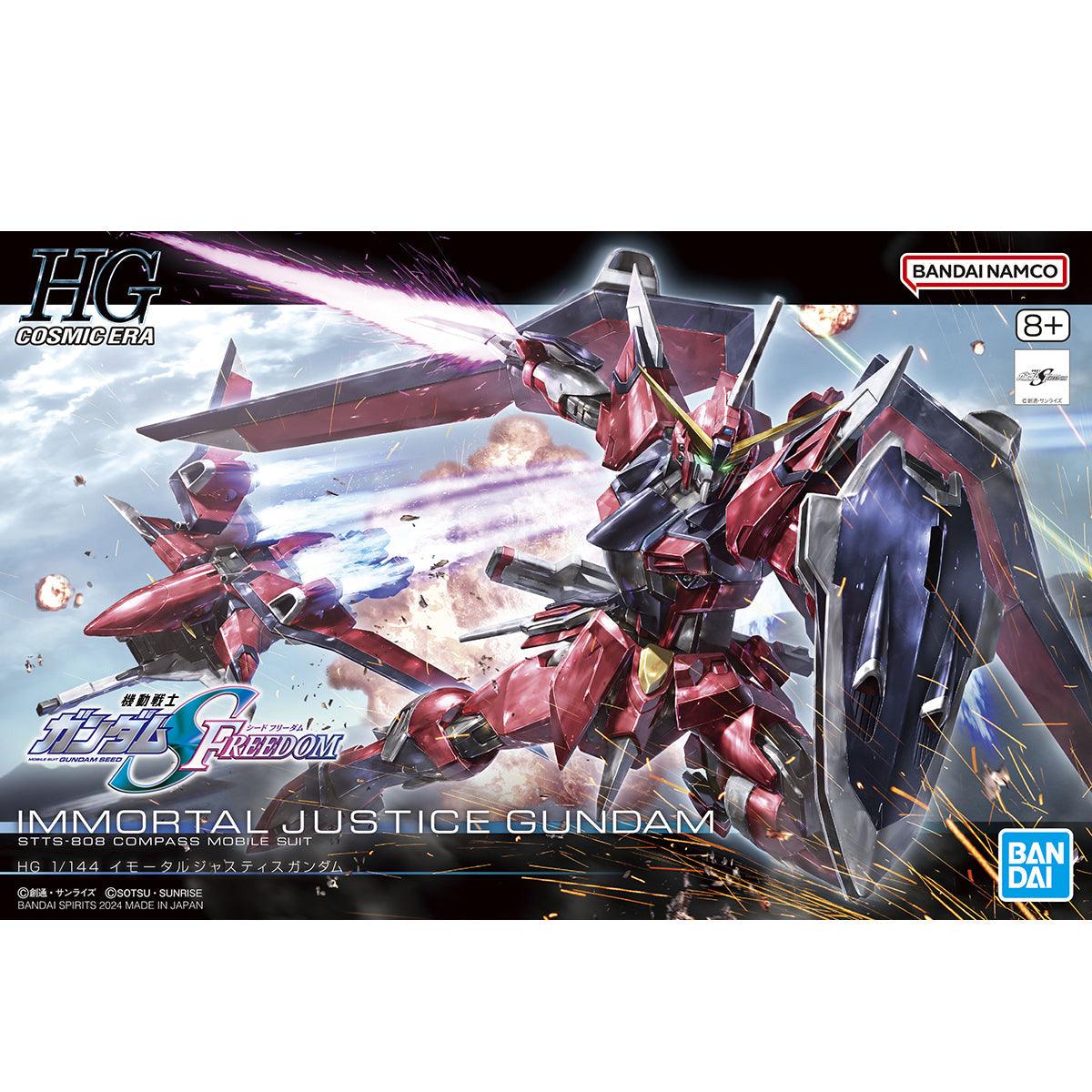 HG 1/144 Immortal Justice Gundam - Show Me What You Bot