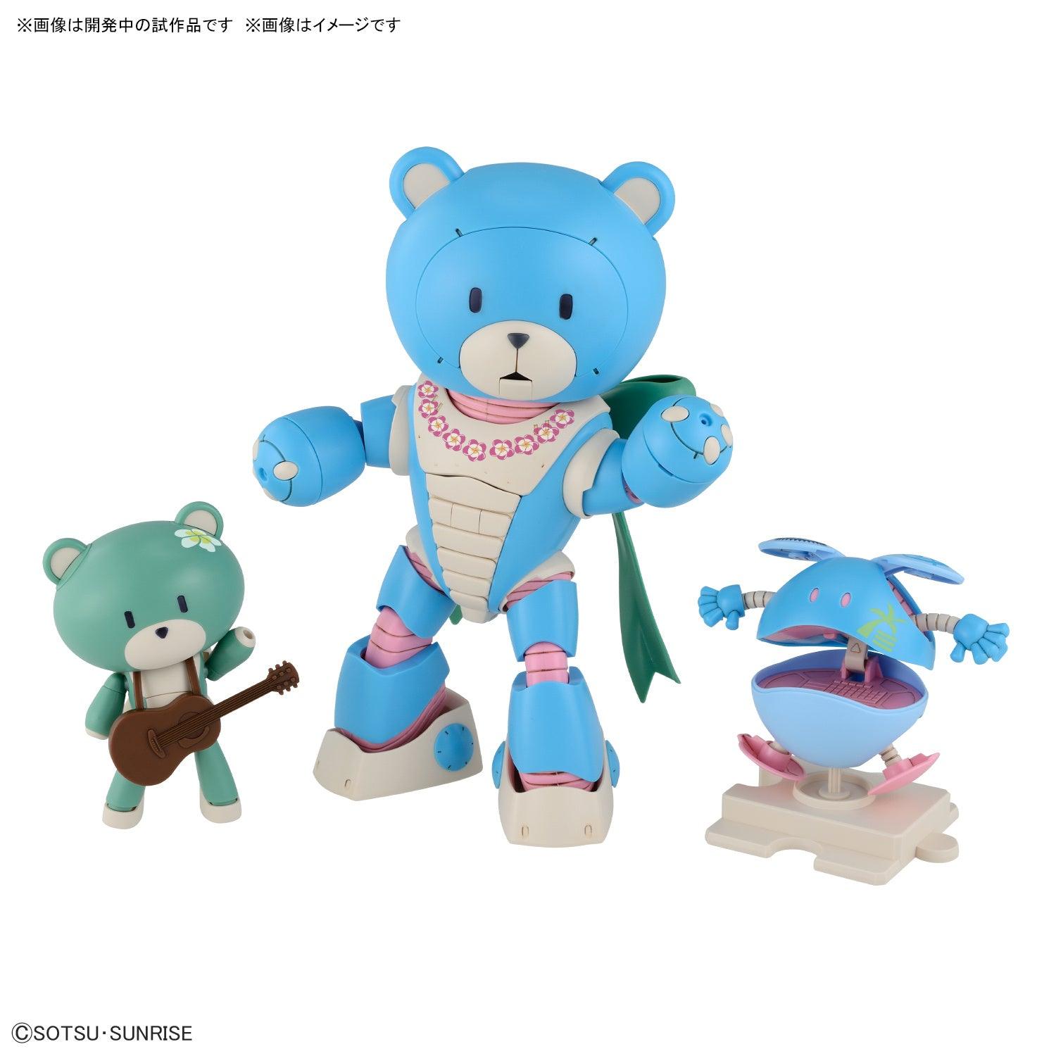 HG 1/144 BearGGuy Ohana + Aloharo Set - Show Me What You Bot