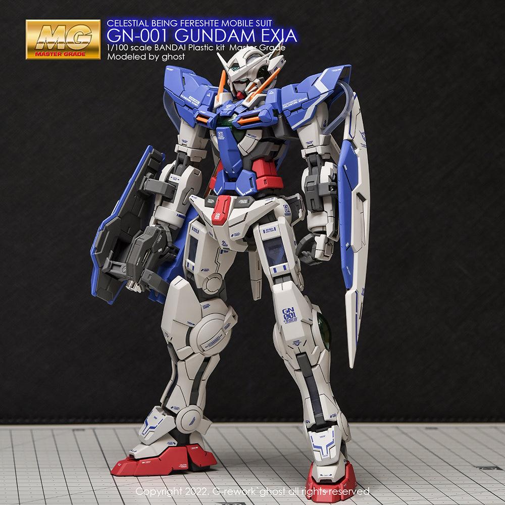 CD-M123 - MG 1/100 GN-001 Gundam Exia Water Decal [G-REWORK] - Show Me What You Bot