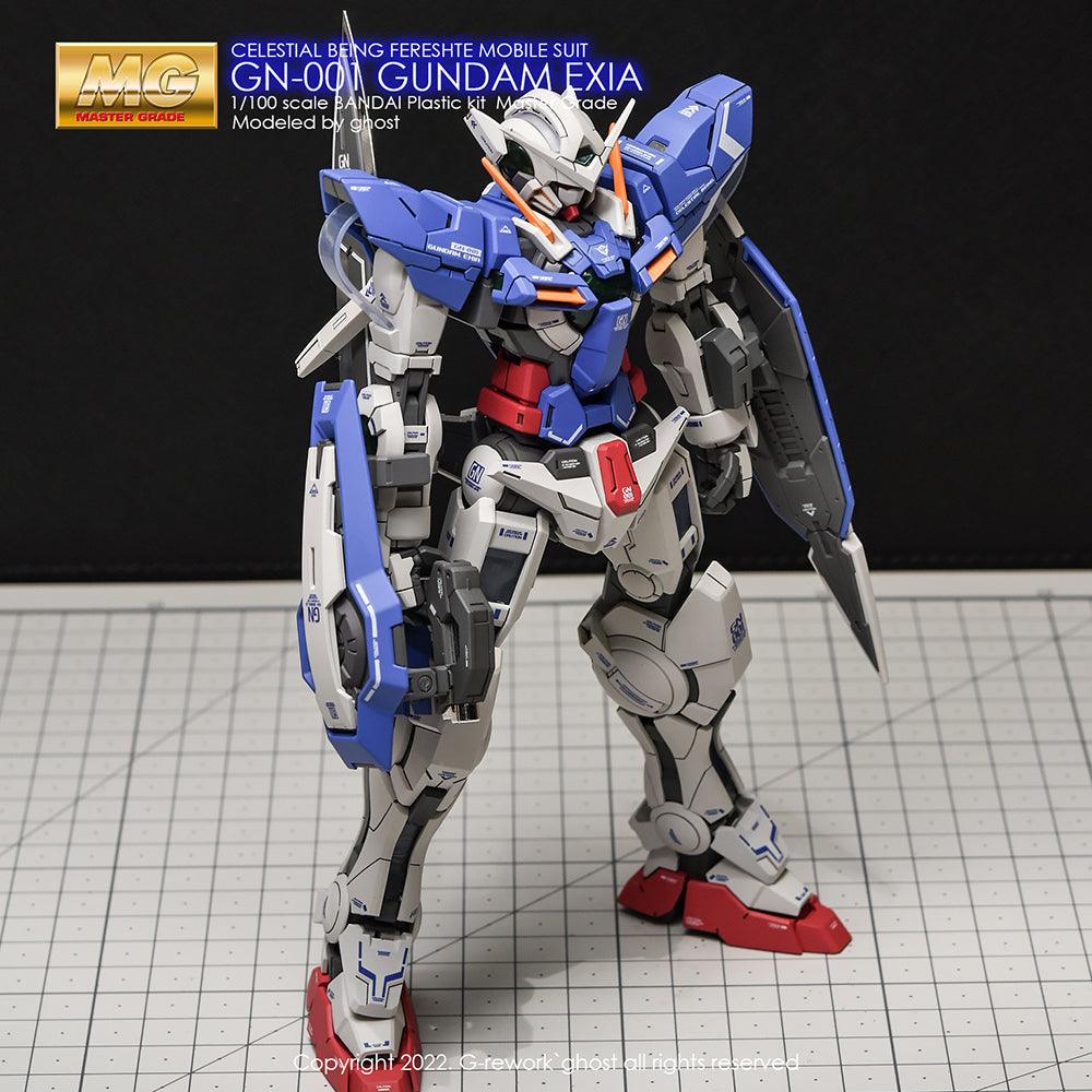 CD-M123 - MG 1/100 GN-001 Gundam Exia Water Decal [G-REWORK] - Show Me What You Bot