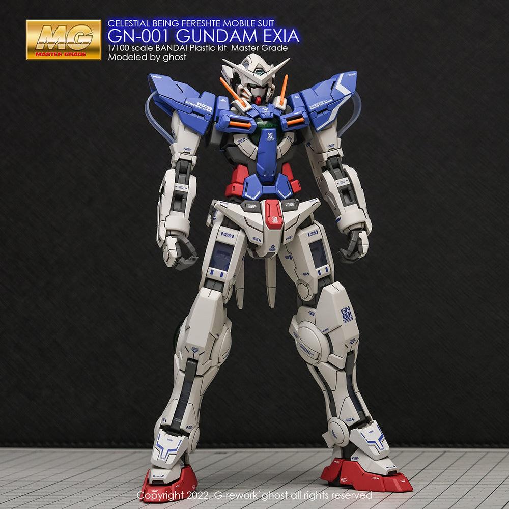 CD-M123 - MG 1/100 GN-001 Gundam Exia Water Decal [G-REWORK] - Show Me What You Bot