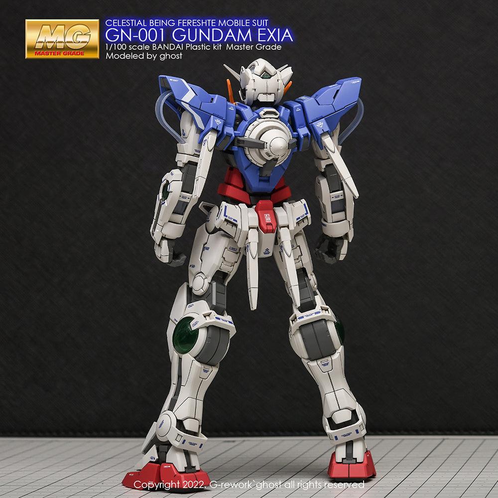 CD-M123 - MG 1/100 GN-001 Gundam Exia Water Decal [G-REWORK] - Show Me What You Bot