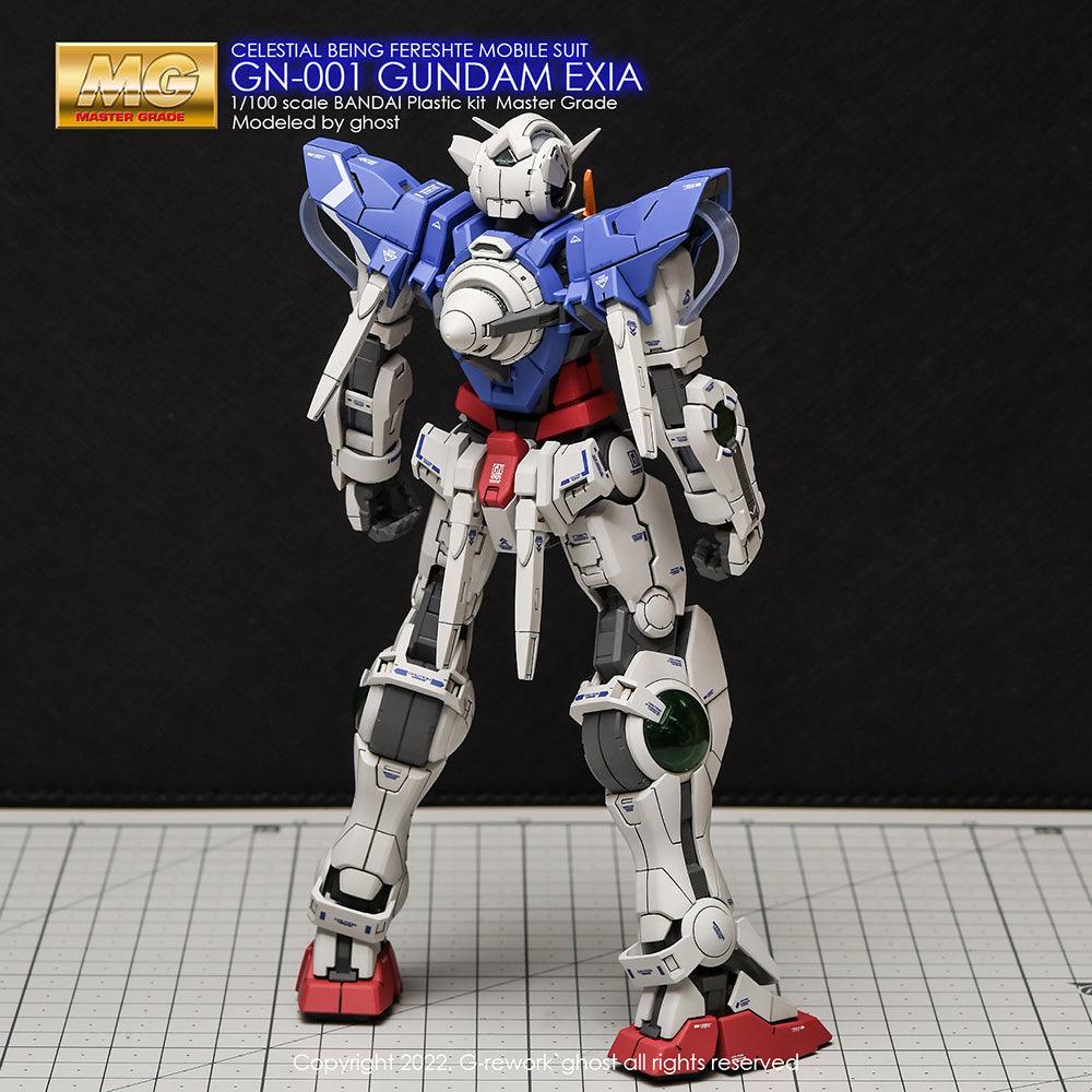 CD-M123 - MG 1/100 GN-001 Gundam Exia Water Decal [G-REWORK] - Show Me What You Bot