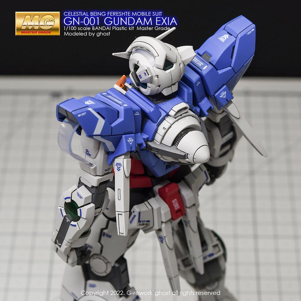 CD-M123 - MG 1/100 GN-001 Gundam Exia Water Decal [G-REWORK] - Show Me What You Bot