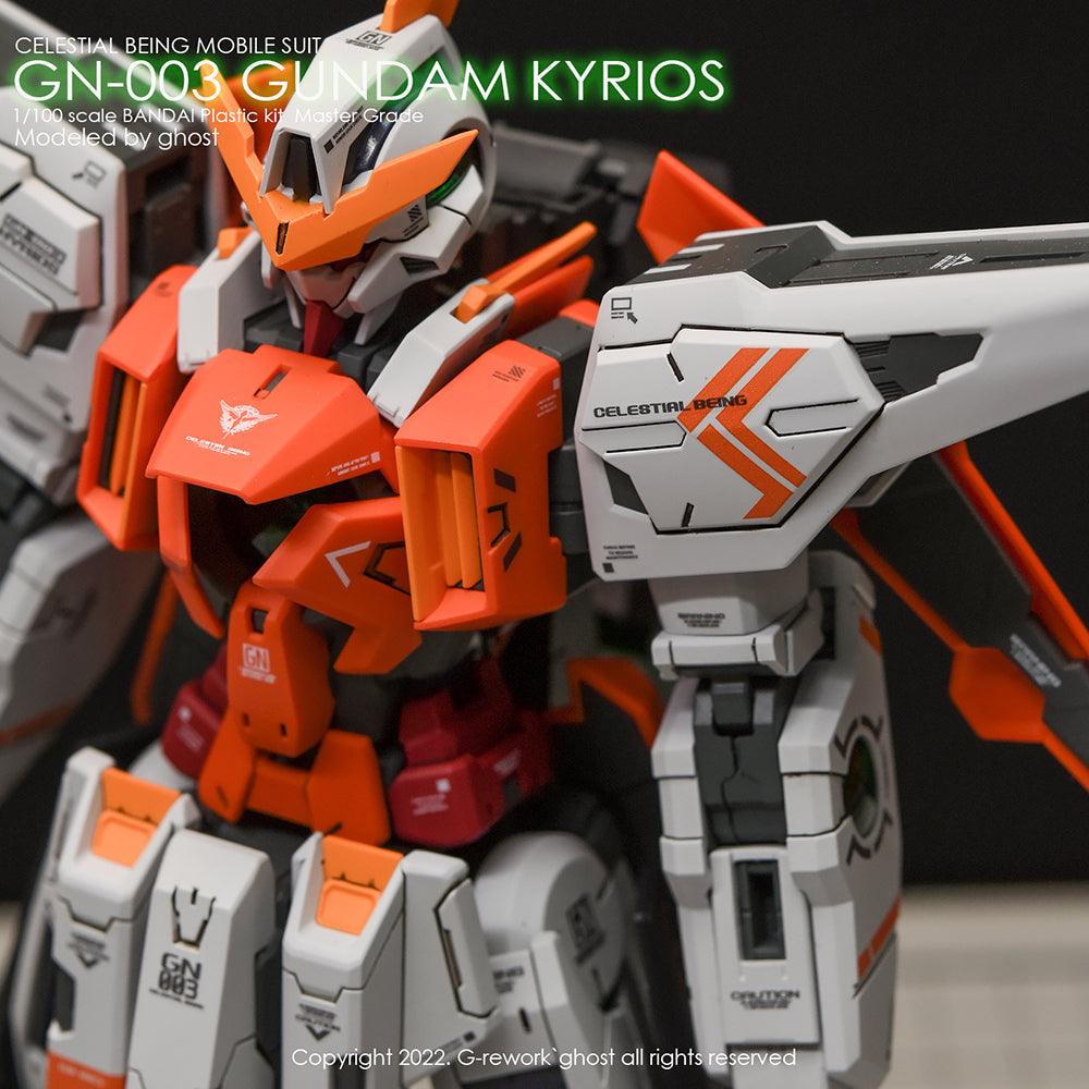 CD-M214 - MG 1/100 GN-005 Gundam Kyrios Water Decal [G-REWORK] - Show Me What You Bot