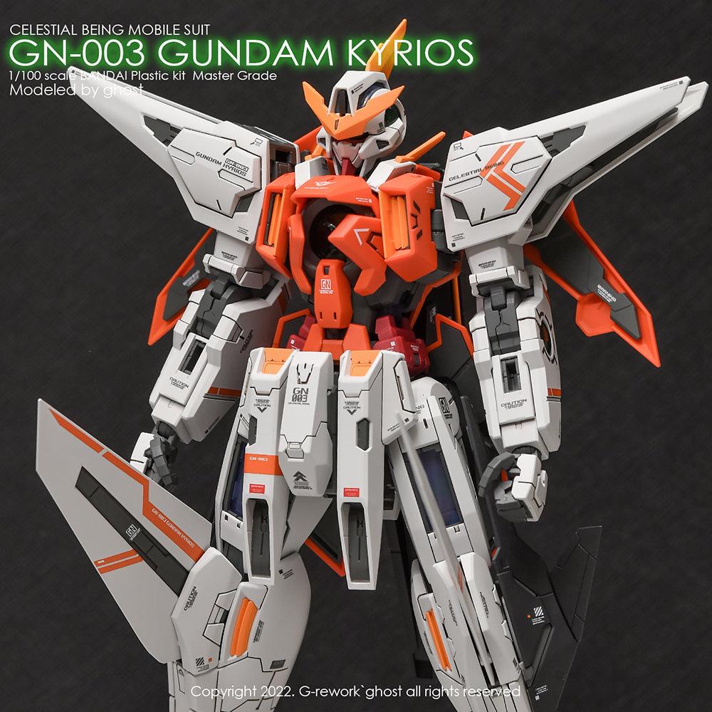 CD-M214 - MG 1/100 GN-005 Gundam Kyrios Water Decal [G-REWORK] - Show Me What You Bot