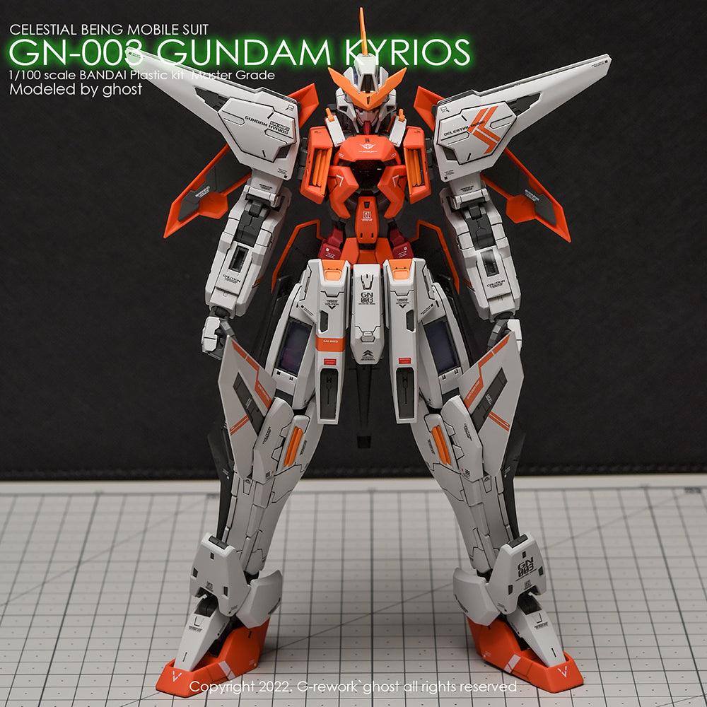 CD-M214 - MG 1/100 GN-005 Gundam Kyrios Water Decal [G-REWORK] - Show Me What You Bot