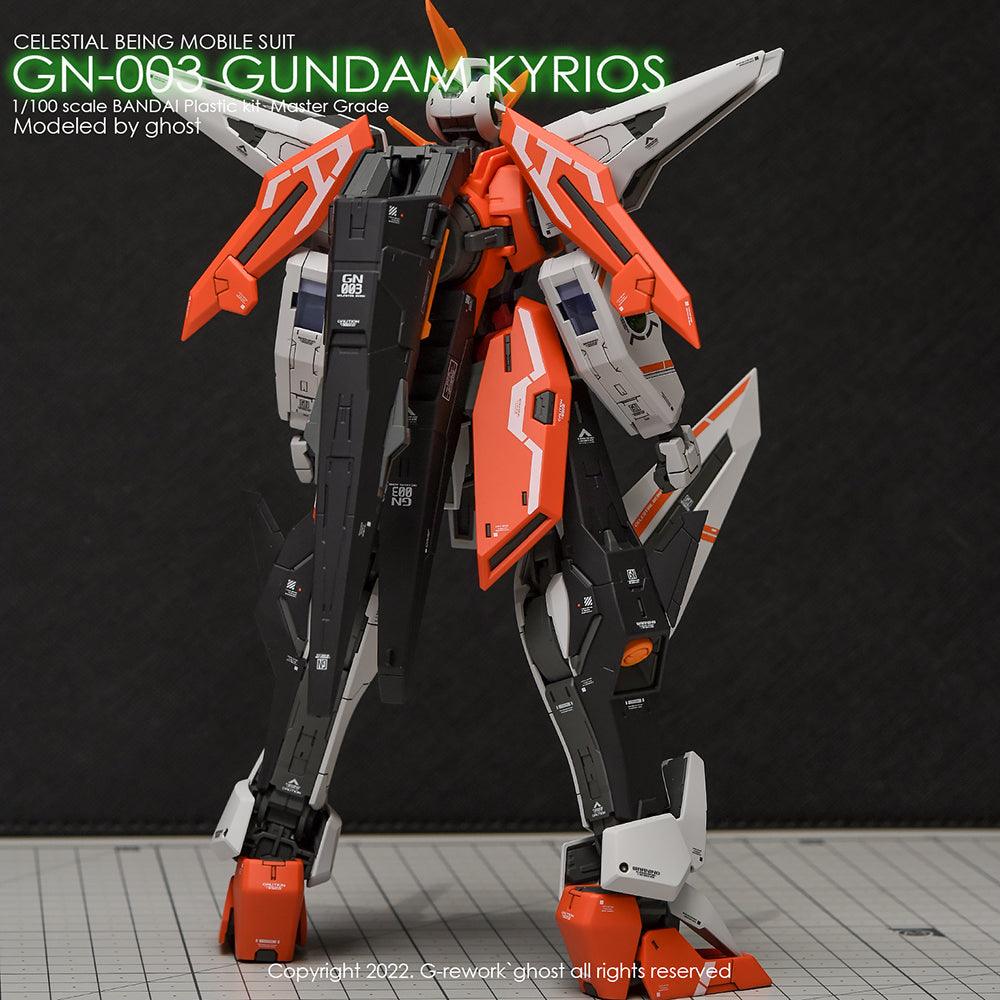 CD-M214 - MG 1/100 GN-005 Gundam Kyrios Water Decal [G-REWORK] - Show Me What You Bot