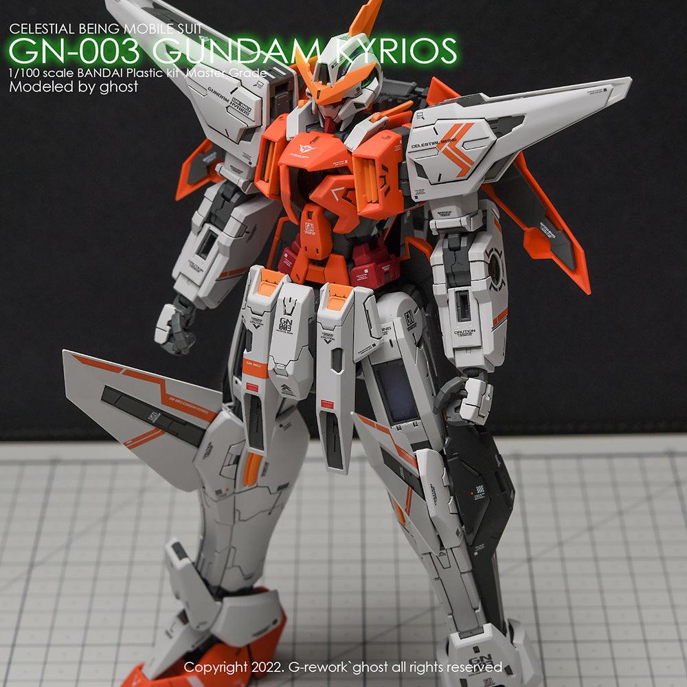 CD-M214 - MG 1/100 GN-005 Gundam Kyrios Water Decal [G-REWORK] - Show Me What You Bot