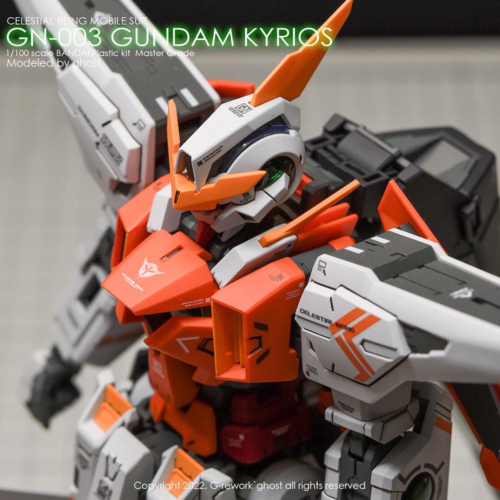 CD-M214 - MG 1/100 GN-005 Gundam Kyrios Water Decal [G-REWORK] - Show Me What You Bot