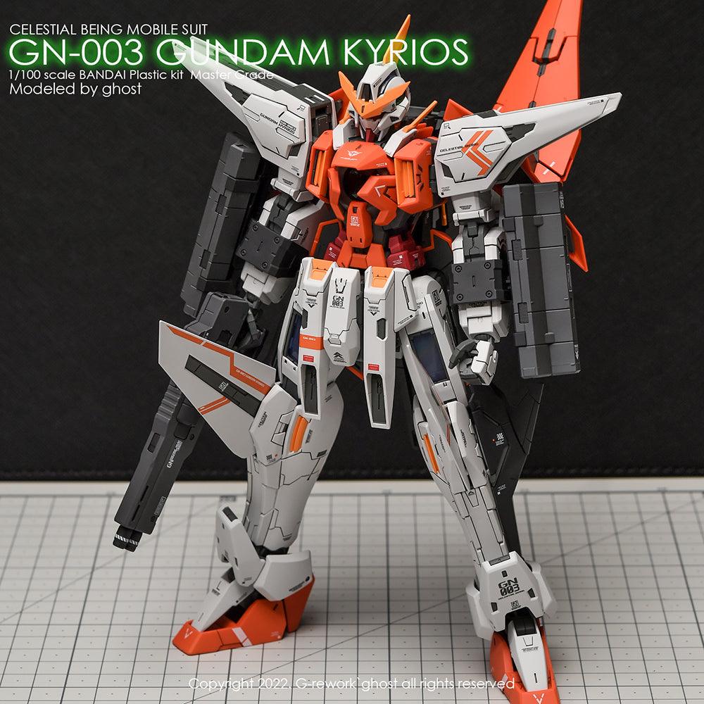 CD-M214 - MG 1/100 GN-005 Gundam Kyrios Water Decal [G-REWORK] - Show Me What You Bot