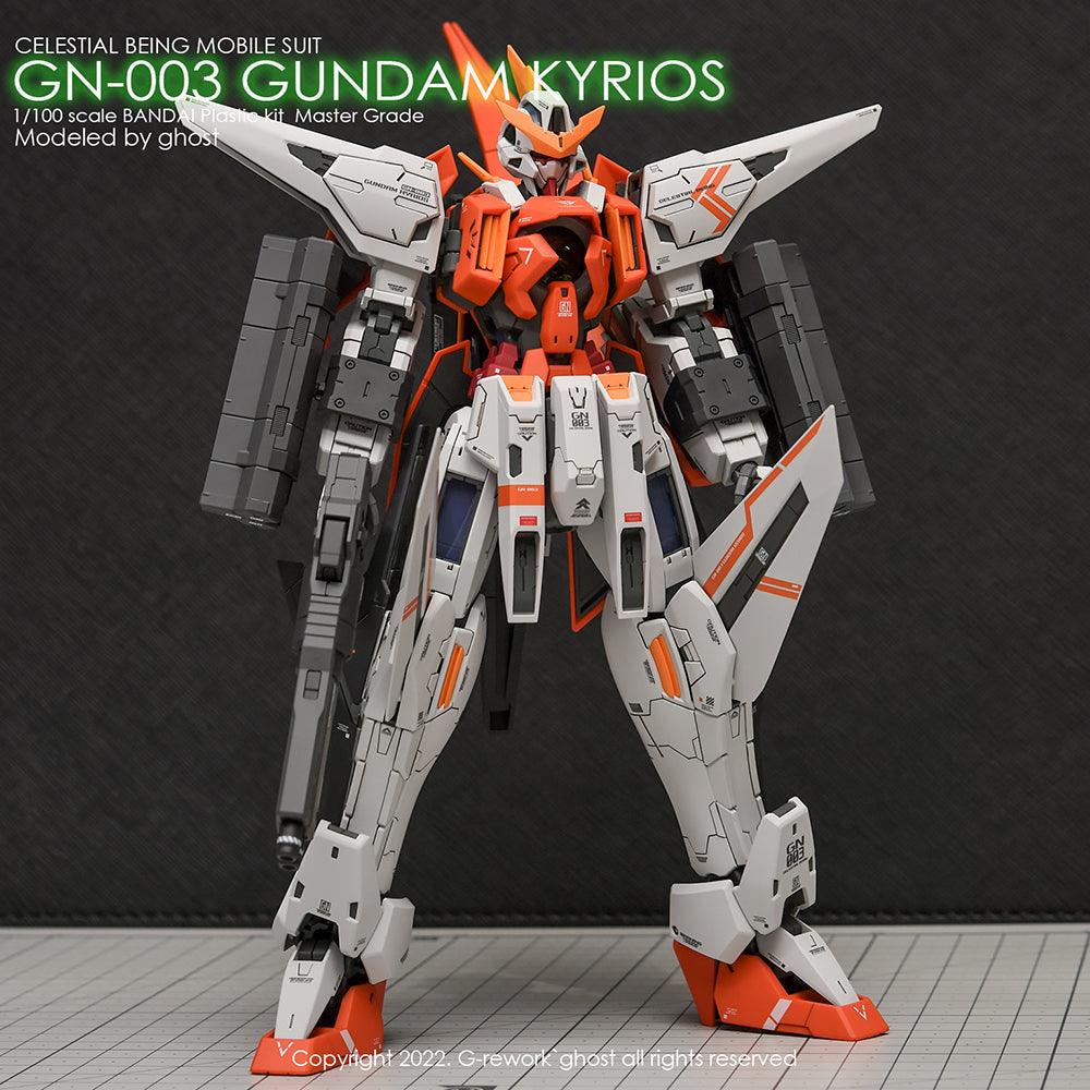 CD-M214 - MG 1/100 GN-005 Gundam Kyrios Water Decal [G-REWORK] - Show Me What You Bot