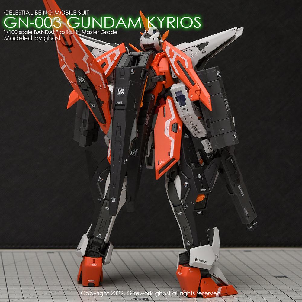 CD-M214 - MG 1/100 GN-005 Gundam Kyrios Water Decal [G-REWORK] - Show Me What You Bot