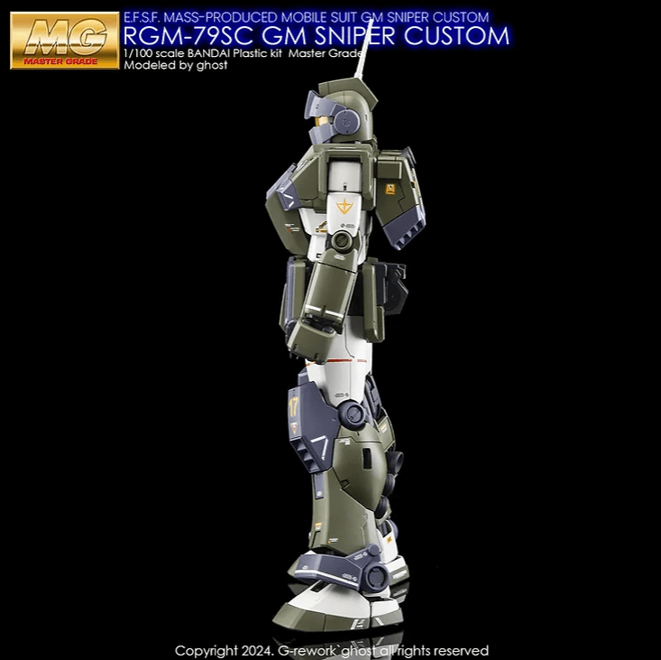 CD-M199 - MG 1/100 RGM 79SC GM Sniper Custom Water Decal [G-REWORK] - Show Me What You Bot