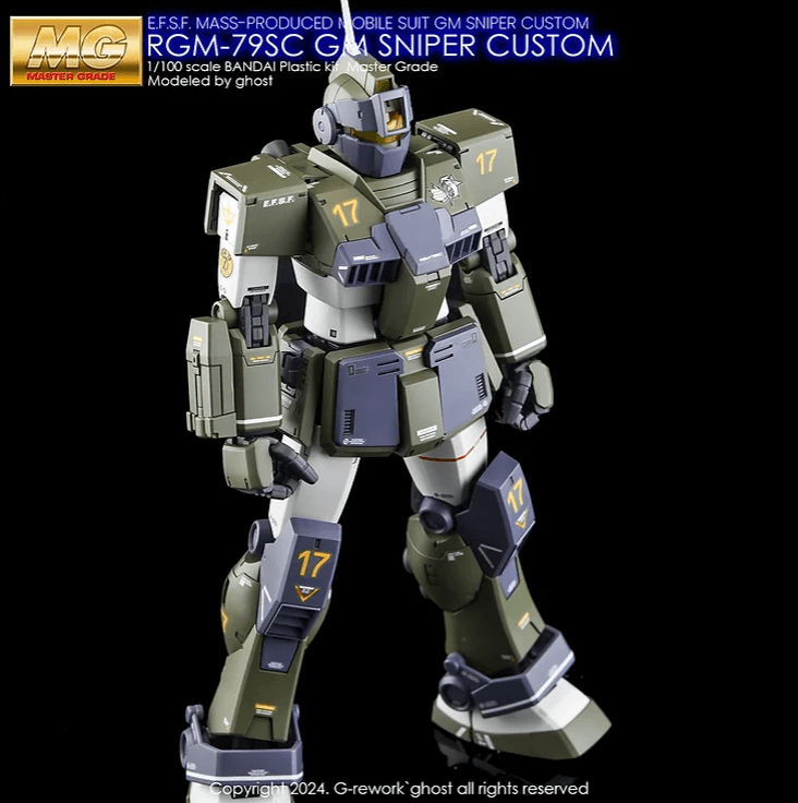 CD-M199 - MG 1/100 RGM 79SC GM Sniper Custom Water Decal [G-REWORK] - Show Me What You Bot