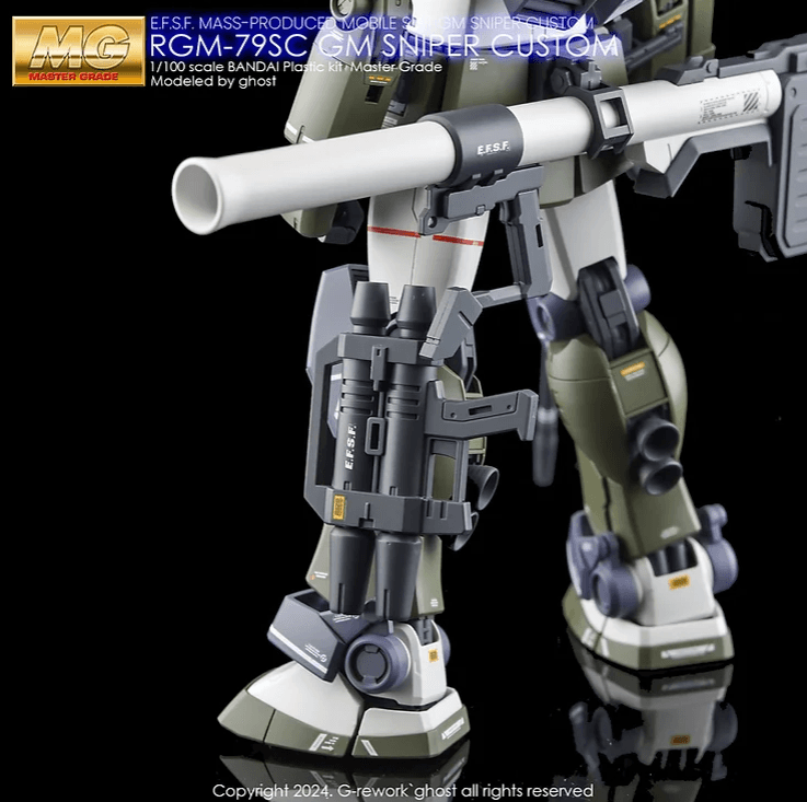 CD-M199 - MG 1/100 RGM 79SC GM Sniper Custom Water Decal [G-REWORK] - Show Me What You Bot