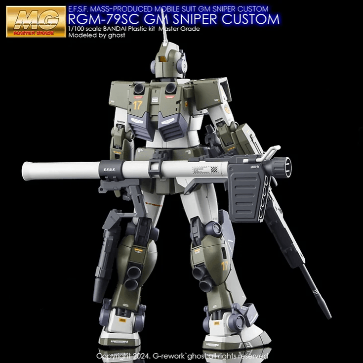 CD-M199 - MG 1/100 RGM 79SC GM Sniper Custom Water Decal [G-REWORK] - Show Me What You Bot