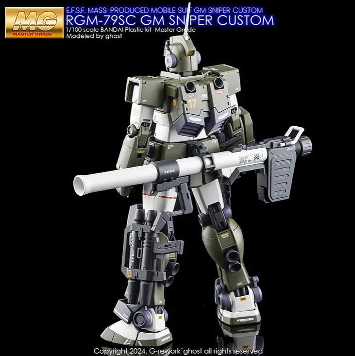 CD-M199 - MG 1/100 RGM 79SC GM Sniper Custom Water Decal [G-REWORK] - Show Me What You Bot