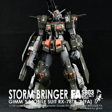 CD-ML-STFA - MG 1/100 VC01 - RX-78TB-3-[FA] Stormbringer Water Decal [G-REWORK] - Show Me What You Bot