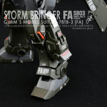 CD-ML-STFA - MG 1/100 VC01 - RX-78TB-3-[FA] Stormbringer Water Decal [G-REWORK] - Show Me What You Bot