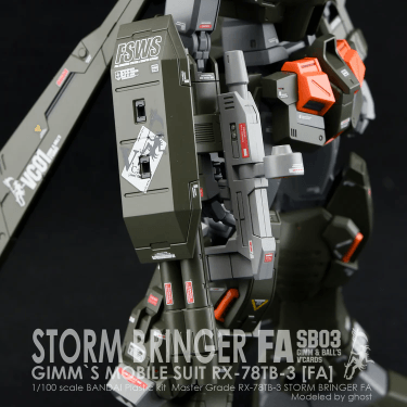 CD-ML-STFA - MG 1/100 VC01 - RX-78TB-3-[FA] Stormbringer Water Decal [G-REWORK] - Show Me What You Bot