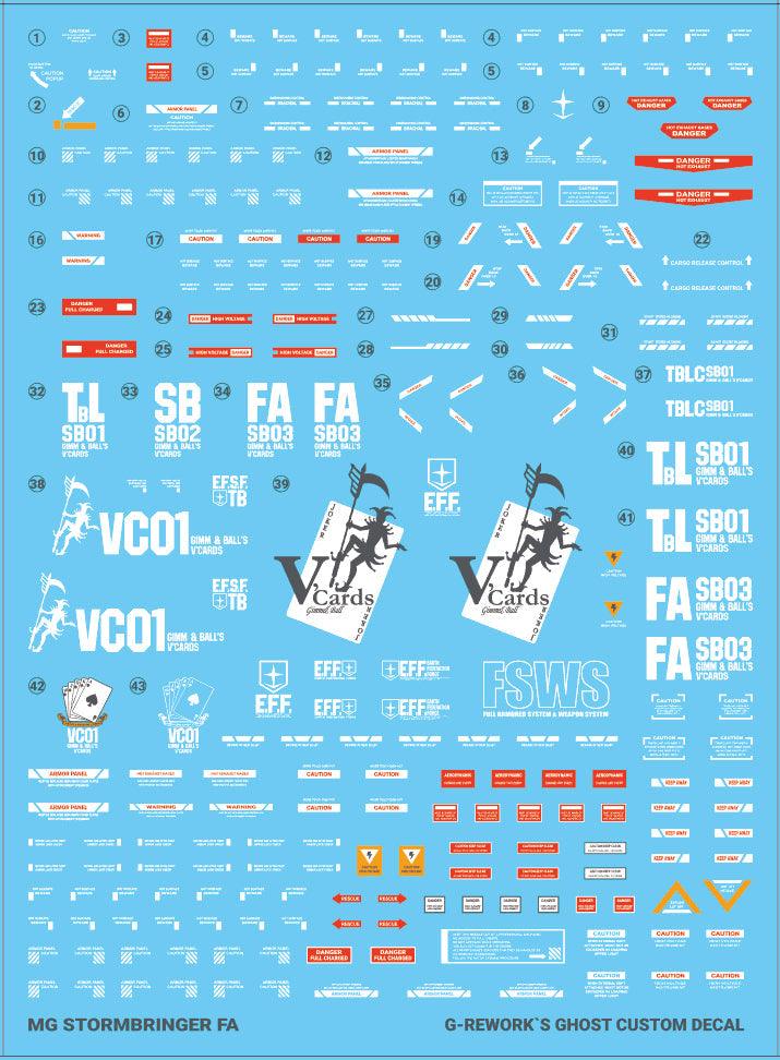 CD-ML-STFA - MG 1/100 VC01 - RX-78TB-3-[FA] Stormbringer Water Decal [G-REWORK] - Show Me What You Bot