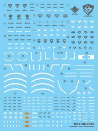 CD-H-WM16 - HG 1/144 Heindree Water Decal [G-REWORK] - Show Me What You Bot