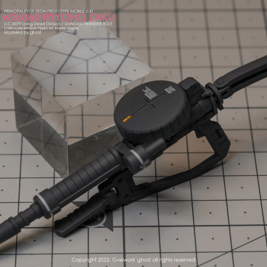 CD-M194 - MG 1/100 Psycho Zaku Ver.Ka Thunderbolt Water Decal [G-REWORK] - Show Me What You Bot