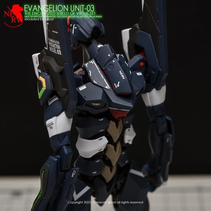 CD-RG-E03 - RG 1/144 Evangelion Unit-03 Enchanted Shield of Virtue Water Decal [G-REWORK] - Show Me What You Bot