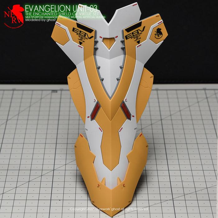 CD-RG-E03 - RG 1/144 Evangelion Unit-03 Enchanted Shield of Virtue Water Decal [G-REWORK] - Show Me What You Bot