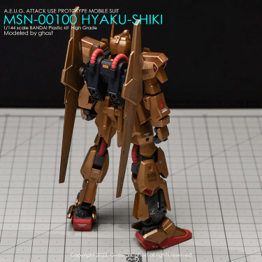 CD-H200 - HG 1/144 Hyaku Shiki Revive Water Decal [G-REWORK] - Show Me What You Bot