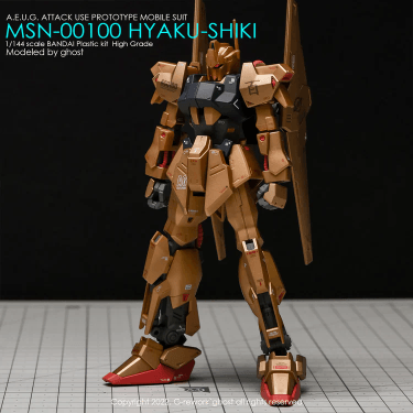 CD-H200 - HG 1/144 Hyaku Shiki Revive Water Decal [G-REWORK] - Show Me What You Bot