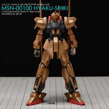 CD-H200 - HG 1/144 Hyaku Shiki Revive Water Decal [G-REWORK] - Show Me What You Bot