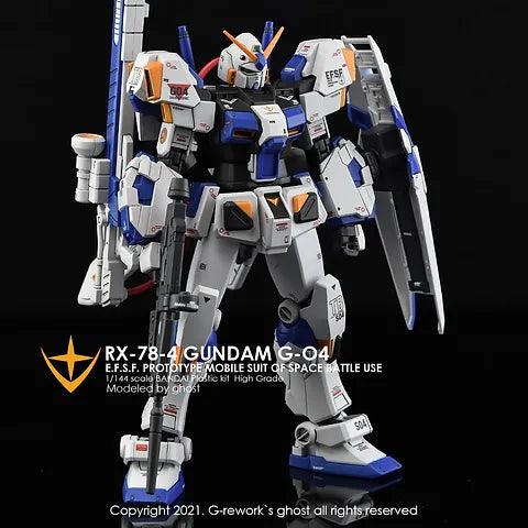 CD-HL-7804 - HG 1/144 RX-78-04/05 Full Set Water Decal [G-REWORK] - Show Me What You Bot