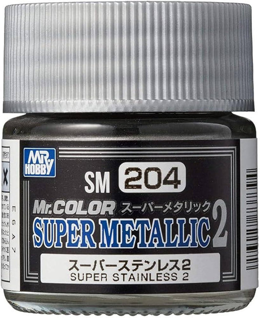 SM204 - Super Stainless 2 | Mr.Color Super Metallic - Show Me What You Bot