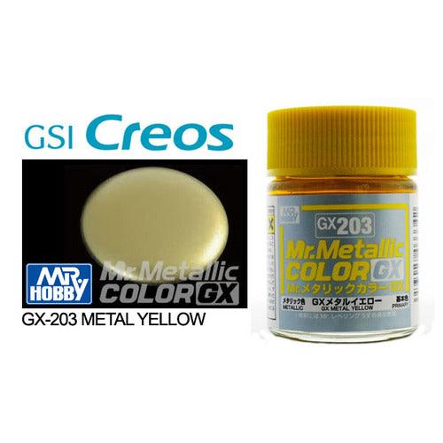 GX203 - Metal Yellow | Mr.Color GX - Show Me What You Bot