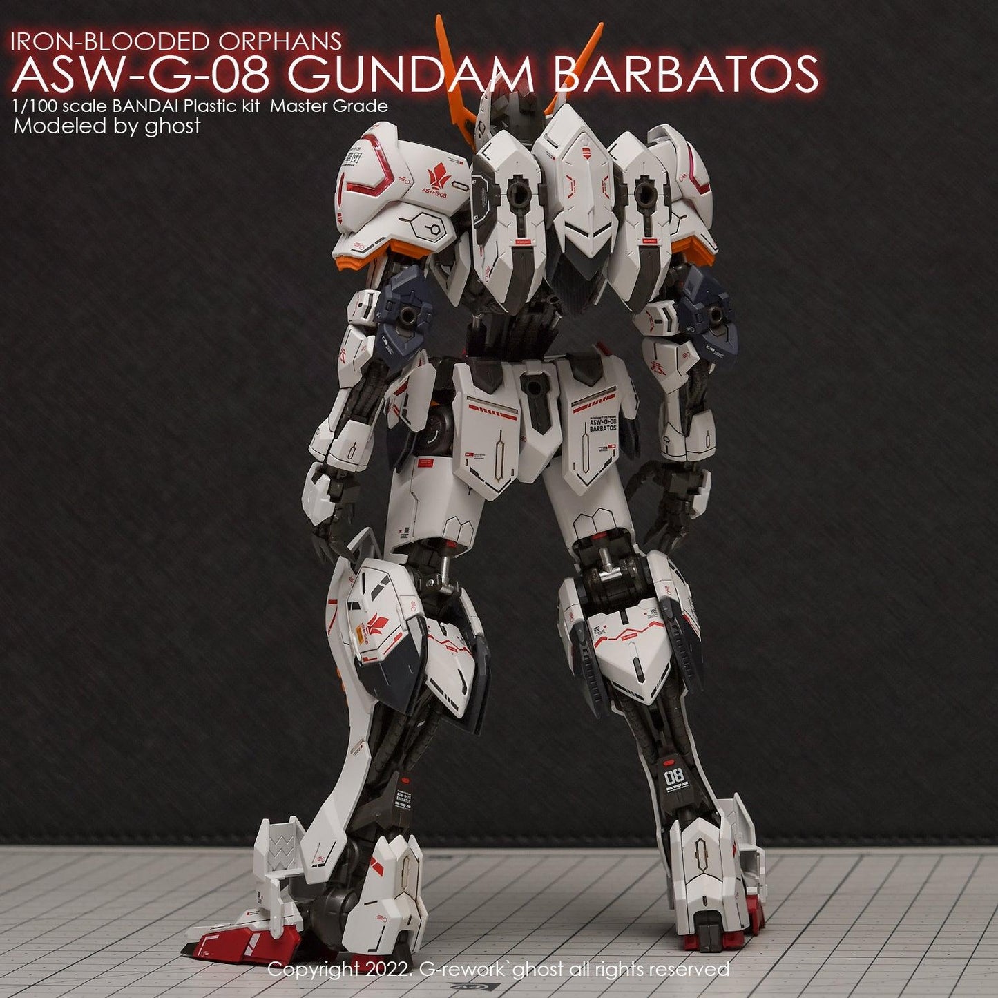 MG 1/100 ASW-008 Gundam Barbatos Water Decal [G-REWORK]